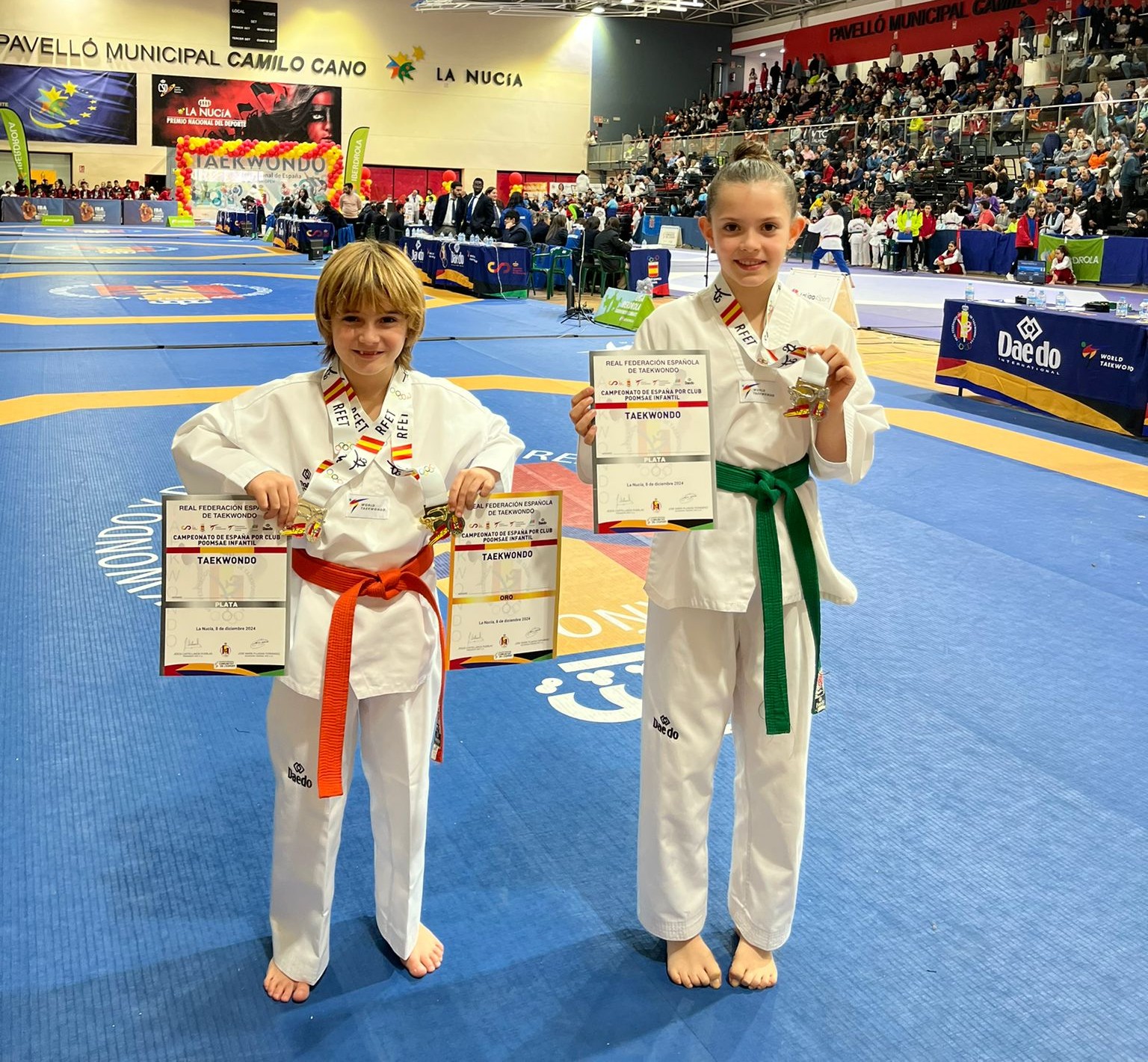 RESULTADOS DEL CAMPEONATO DE ESPA&Ntilde;A INFANTIL DE TAEKWONDO